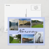 Koulage Noorwegen Briefkaart (Voorkant / Achterkant)