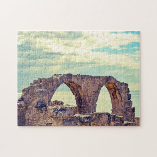 Kourion antieke site Cyprus. Legpuzzel (Horizontaal)