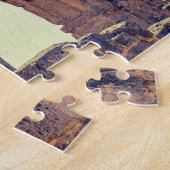 Kourion-gebied uit de oudheid op Cyprus. Legpuzzel (Zijkant)