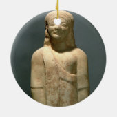 Kouros Dionysermos, Grieks, Archaic Period, c.600  Keramisch Ornament (Achterkant)