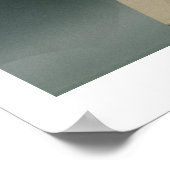 Kouros Dionysermos, Grieks, Archaic Period, c.600  Poster (Hoek)