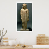 Kouros Dionysermos, Grieks, Archaic Period, c.600  Poster (Keuken)