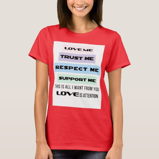 Kourtney Kardashian shirt/Respect T-shirt (Voorkant)