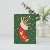 kous  briefkaart (Staand voorkant)