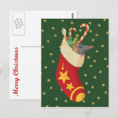 kous  briefkaart (Voorkant / Achterkant)