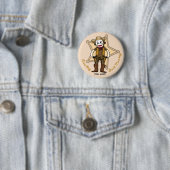 Kousaap Cowboy speldje (In situ)