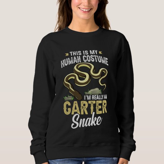 Kousebandslang Funny Reptile Animals Pet Trui (Voorkant)