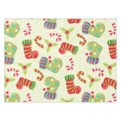 Kousen en snoepsuikerriet tafelkleed (Voorkant (Horizontaal))