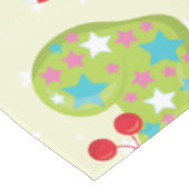 Kousen en snoepsuikerriet tafelkleed (Gekanteld)