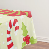 Kousen en snoepsuikerriet tafelkleed (Voorbeeld)