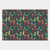 Kousen en Sparkles Inpakpapier Vel (Voorkant 3)