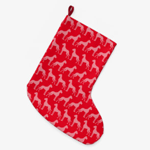 Kousen Great Dane Patroon Grote Kerstsok