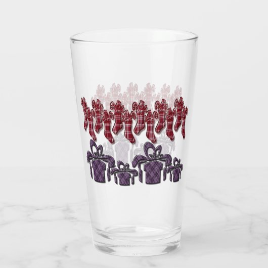 Kousen op geschenken glas (Achterkant)