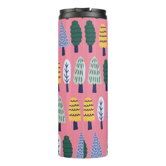  kousenbomen naadloos thermosbeker (Achterkant)