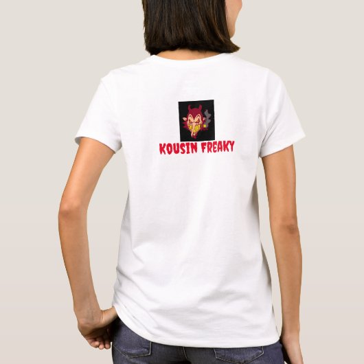 Kousin Freaky Diner T-shirt (Achterkant)