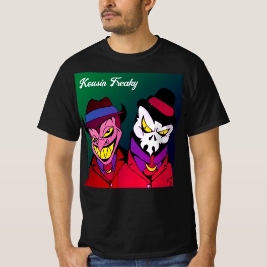 Kousin Freaky Henchmen T-shirt (Voorkant)