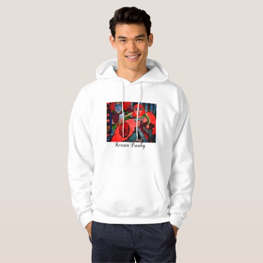 Kousin Freaky Noel Hoodie (Voorkant volledig)