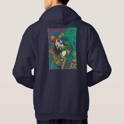 Kousin Freaky Pirate Hoodie (Achterkant)