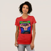 Kousin Freaky Tiny wordt boos T-shirt (Voorkant volledig)