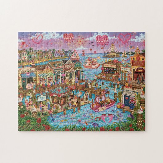 Kouta Kerplop Sleutels Valentijnsdag Legpuzzel (Horizontaal)