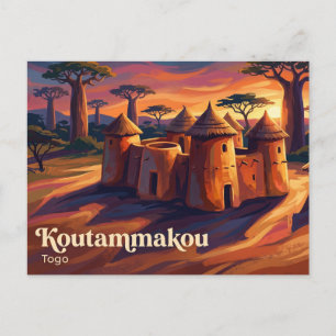 Koutammakou (Land van de Batammariba) Togo Briefkaart