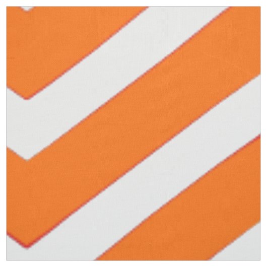 Koutere koele structuur van Oranje chevron Pattern Stof (Swatch)