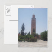 Koutoubia Briefkaart (Voorkant / Achterkant)