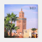 koutoubia moskee marokko magneet (Voorkant)