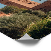 Koutoubia Moskee Marrakech - Marokkaanse Architect Poster (Hoek)