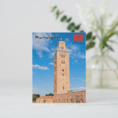 Koutoubia-moskee - Marrakech, Marokko Briefkaart