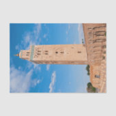 Koutoubia-moskee - Marrakech, Marokko Tissuepapier (Voorkant)