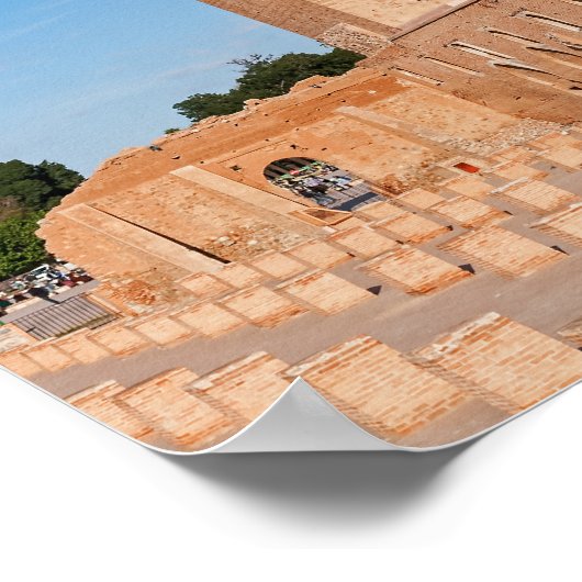 Koutoubia Mosque - Marrakech, Marokko Poster (Hoek)