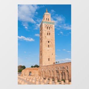 Koutoubia Mosque - Marrakech, Marokko Raamsticker