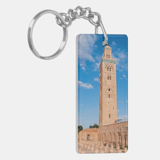 Koutoubia Mosque - Marrakech, Marokko Sleutelhanger (Voorkant Links)