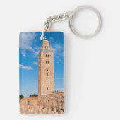 Koutoubia Mosque - Marrakech, Marokko Sleutelhanger (achterkant)