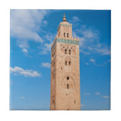 Koutoubia Mosque - Marrakech, Marokko Tegeltje (Voorkant)