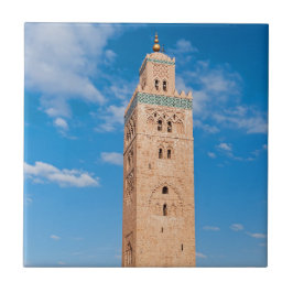 Koutoubia Mosque - Marrakech, Marokko Tegeltje