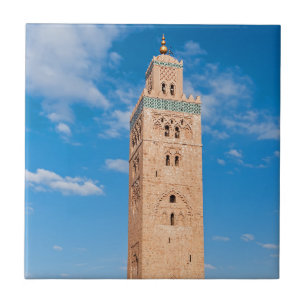 Koutoubia Mosque - Marrakech, Marokko Tegeltje