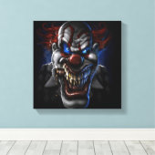 Kouwen voor de aambedekking en de igar canvas afdruk (Insitu (Houten vloer))