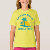 KOVALAM BEACH-KERALA INDIA T-SHIRT (Voorkant)