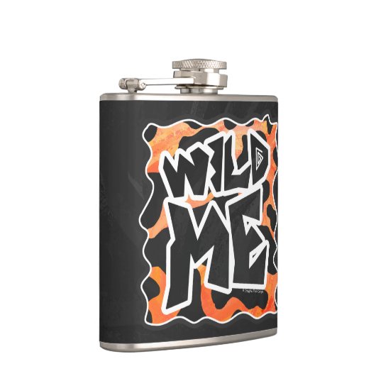 Kow Black en Oranje Wilde mij Heupfles (Rechts)