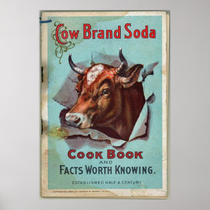 Kow Brand Soda Poster