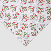 Kow Funny Cartoon kerstfeestdag Tissuepapier (Detail)