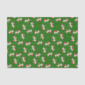 Kow Funny Cartoon kerstfeestdag Tissuepapier (Voorkant)