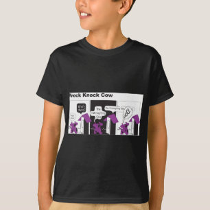 Kow Knock Knock Joke T-shirt