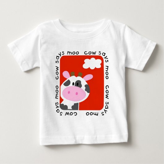 Kow Says Moo Tshirts en Gifts (Voorkant)
