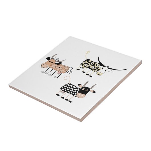 Kow Trio Tegeltje (Zijkant)