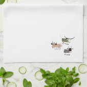 Kow Trio Theedoek (Gevouwen)