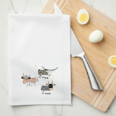 Kow Trio Theedoek (Quarter Fold)