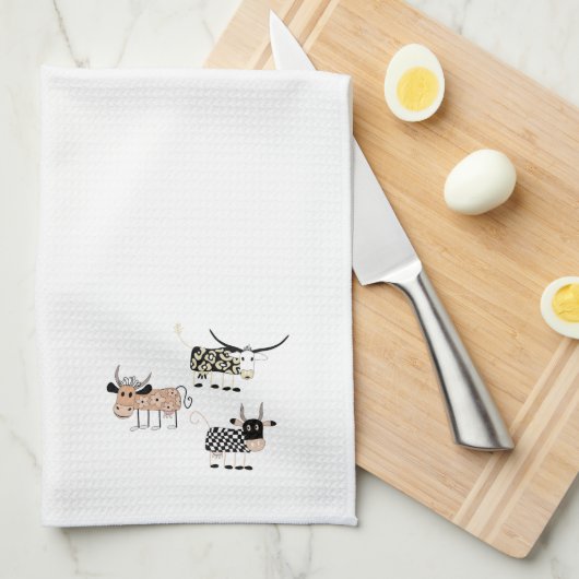 Kow Trio Theedoek (Quarter Fold)